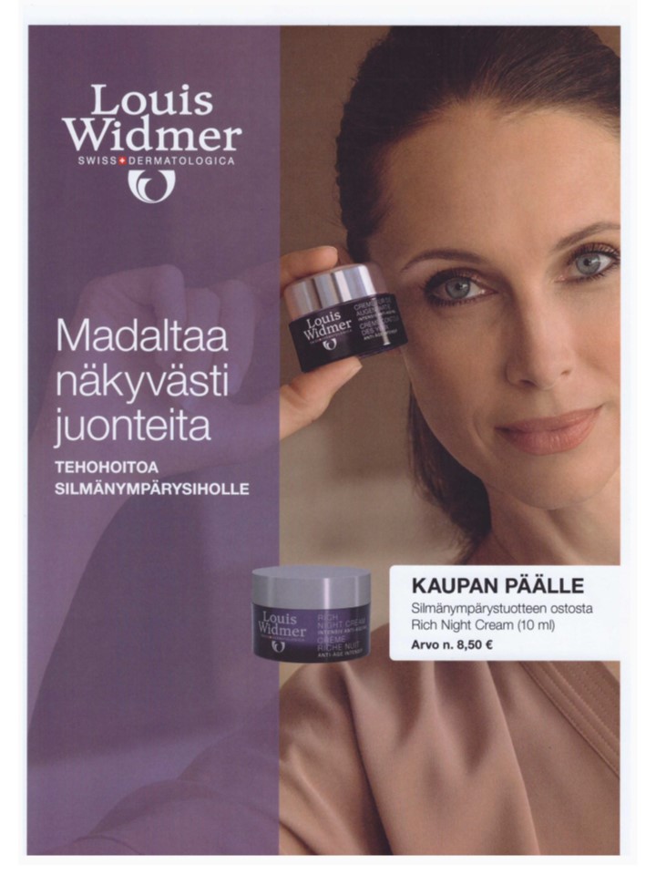 Rich Night Cream 10 ml KAUPAN PÄÄLLE